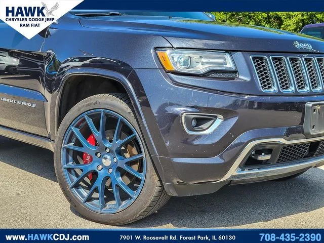 Used 2015 Gray Jeep Overland image 3