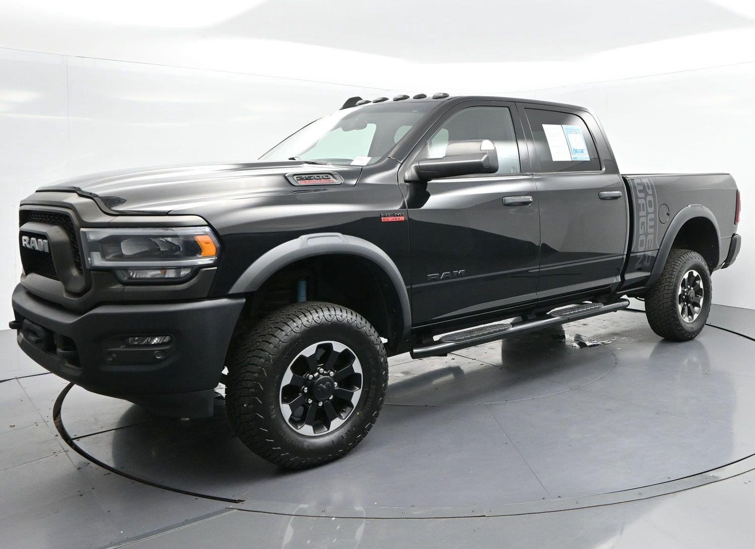 Used 2020 Diamond Black Crystal Pearlcoat Ram Power Wagon image 3