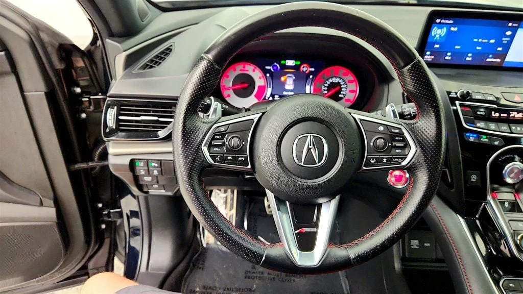 Used 2019 Majestic Black Pearl Acura FWD w/A-Spec Pkg image 14