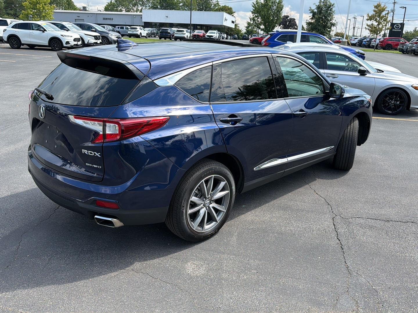 Used 2024 Fathom Blue Pearl Acura SH-AWD w/Tech image 7