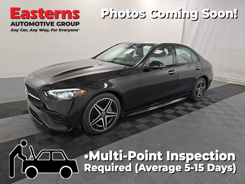 Used 2023 Black Mercedes-Benz C 300 image 1