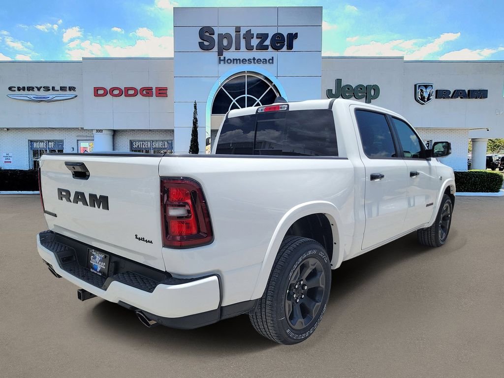 New 2026 Bright White Clear-Coat Exterior Paint RAM Big Horn/Lone Star image 2