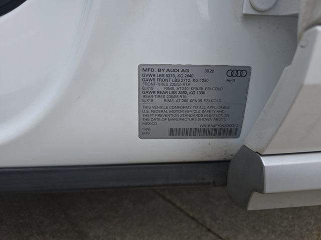 Used 2022 White Audi 40 Premium Plus image 38