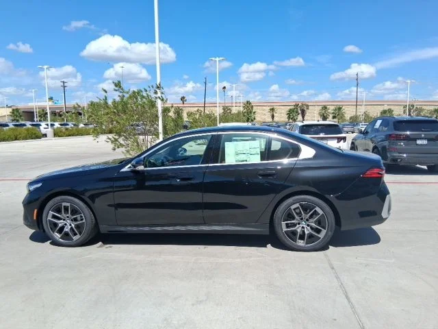 New 2027 Black Sapphire Metallic BMW 530i image 3