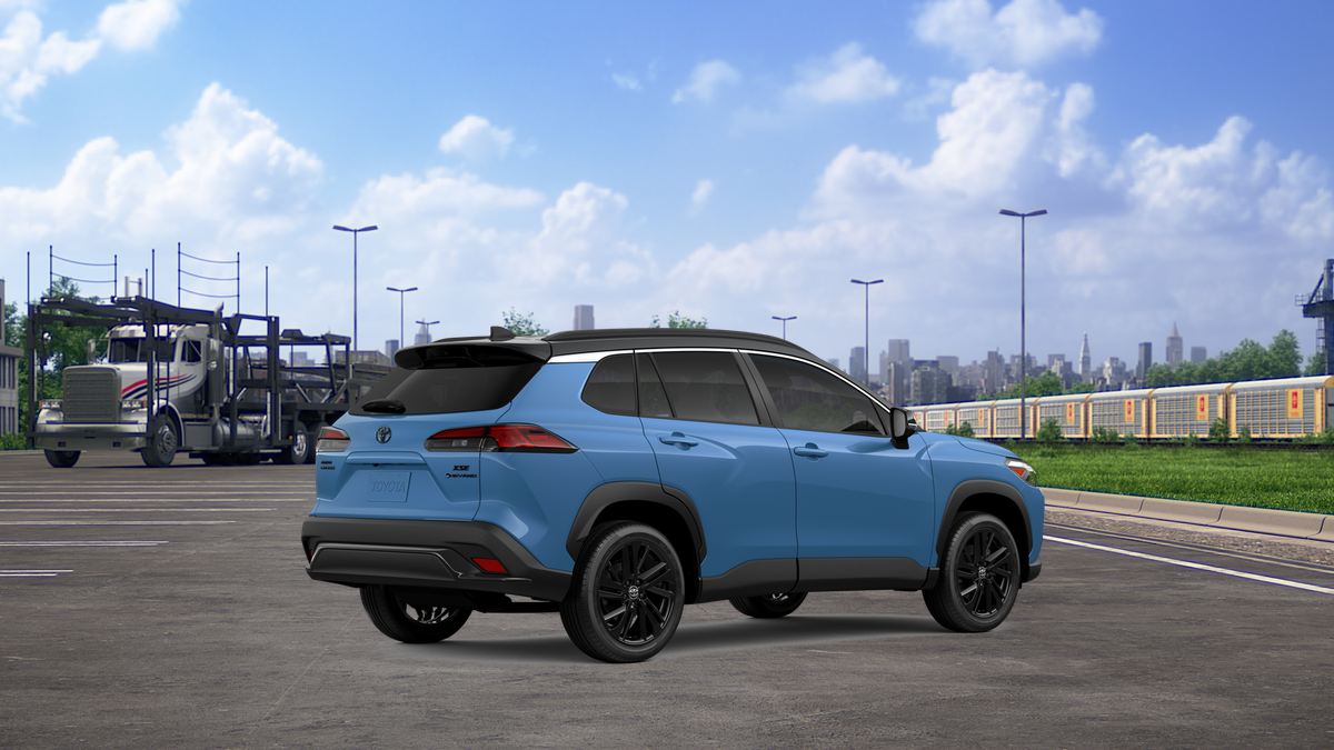 New 2026 Cavalry Blue Toyota Hybrid XSE image 10
