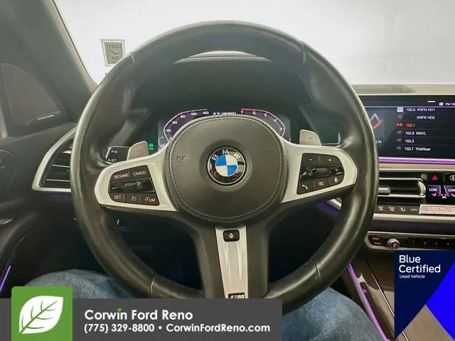 Certified Used 2020 Black Sapphire Metallic BMW M50i image 15