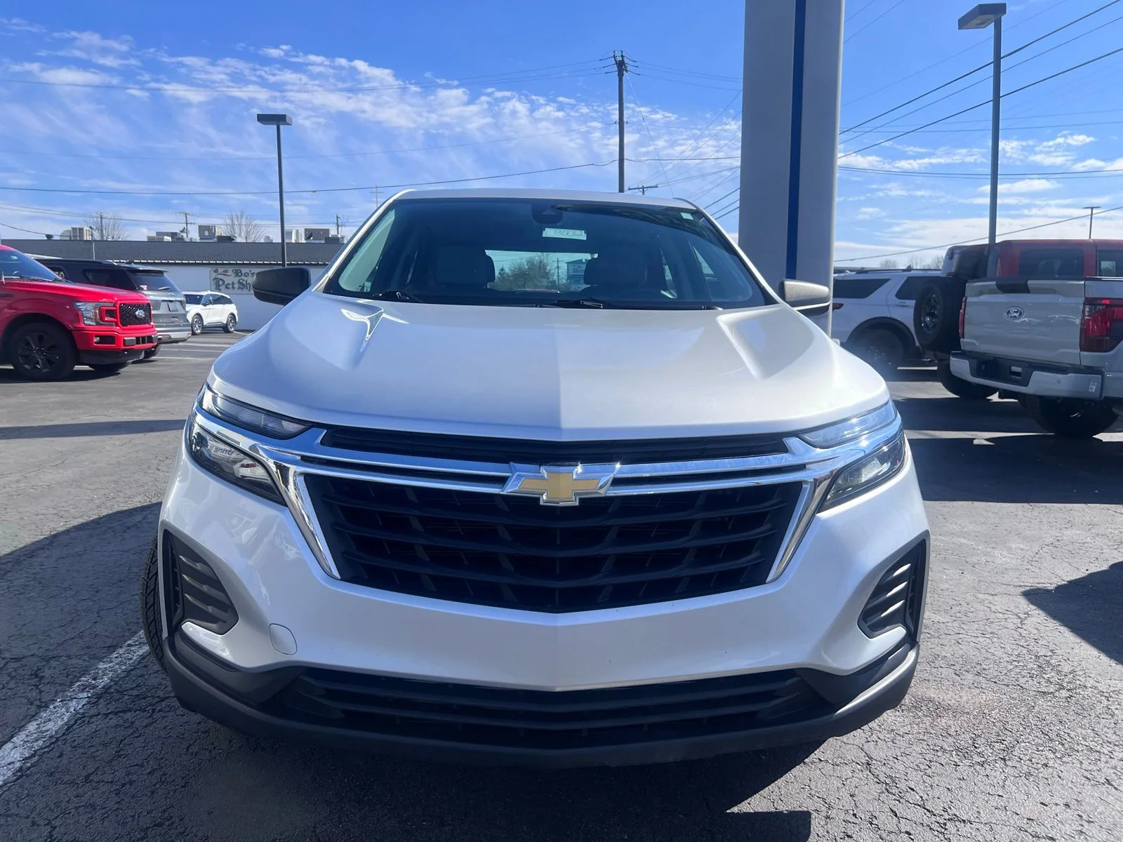 Used 2022 Chevrolet Equinox 1FL with VIN 2GNAX5EV8N6118790 for sale in Columbiana, OH