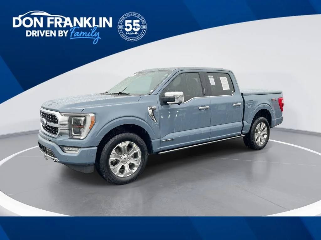 Used 2023 Gray Ford Platinum image 1