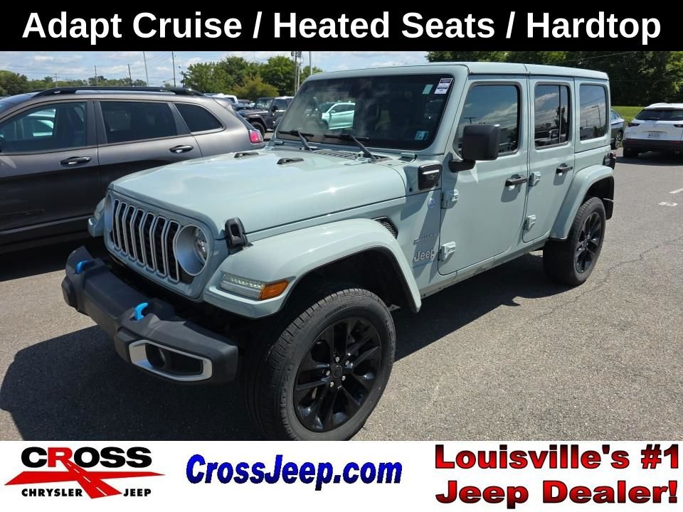 Used 2024 Earl Clearcoat Jeep Sahara 4xe image 1
