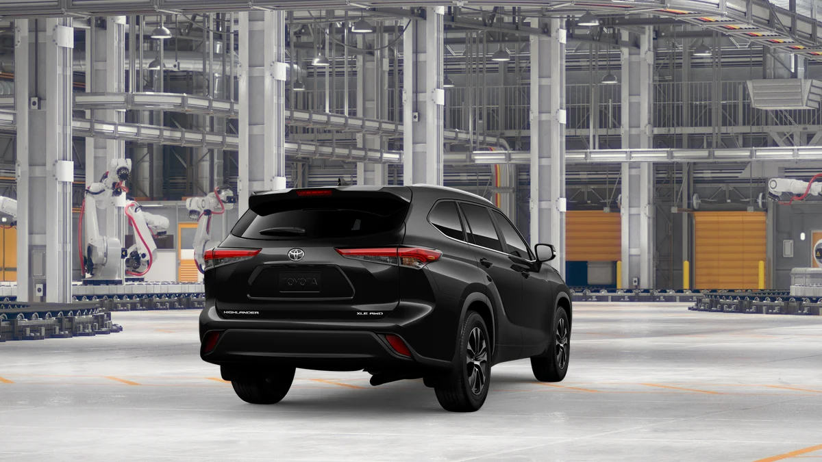 New 2026 Midnight Black Metallic Toyota XLE image 9