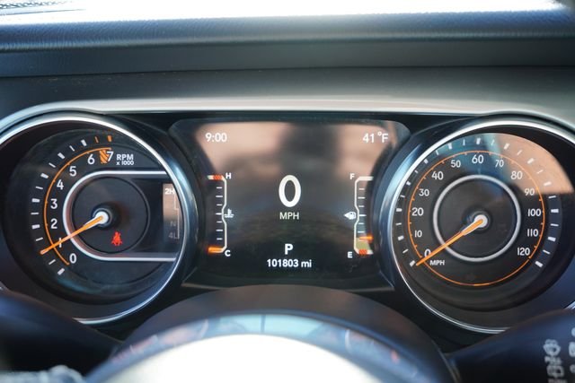 Used 2019 Blue Jeep Unlimited Sahara image 31