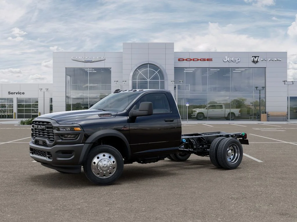 New 2026 Diamond Black Crystal Pearlcoat RAM Tradesman image 2