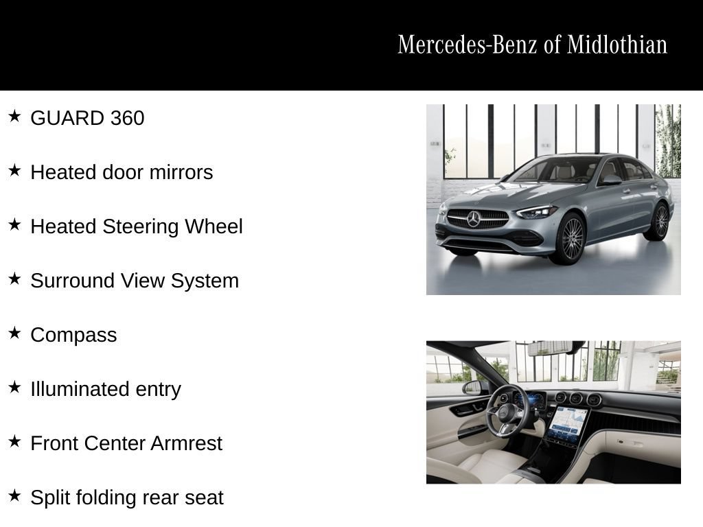 New 2026 Cirrus Silver Metallic Mercedes-Benz C 300 image 57