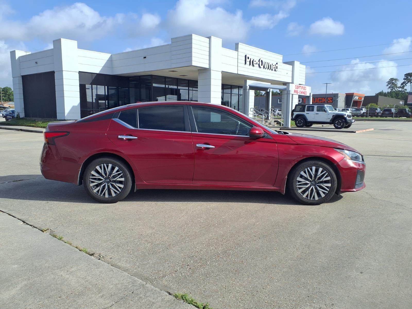 2023 Nissan Altima 2.5 SV Red at Robbins Nissan