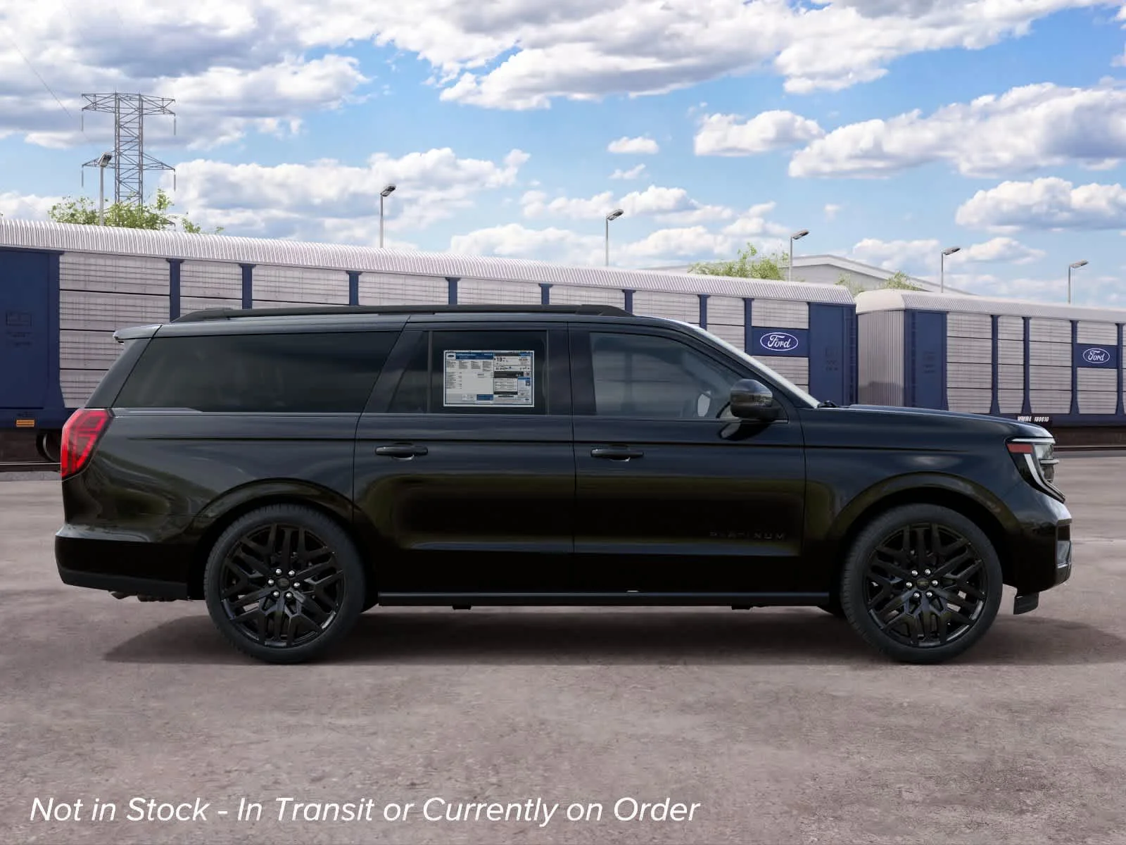 New 2027 Agate Black Metallic Ford MAX Platinum image 5