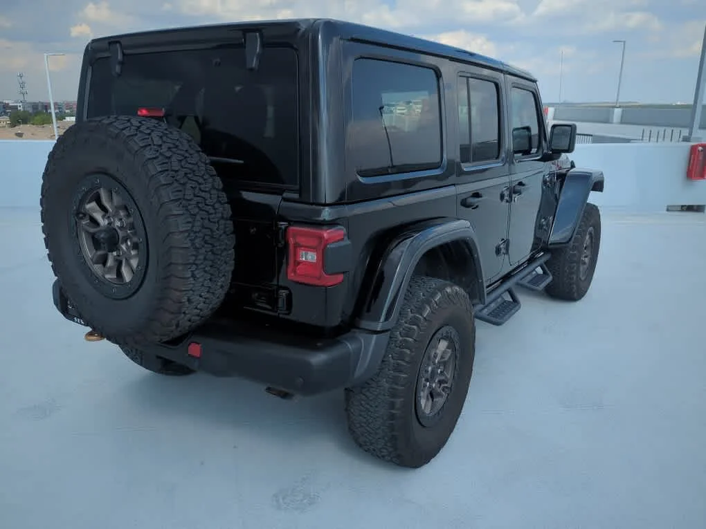 Used 2021 Black Clearcoat Jeep Unlimited Rubicon 392 image 6