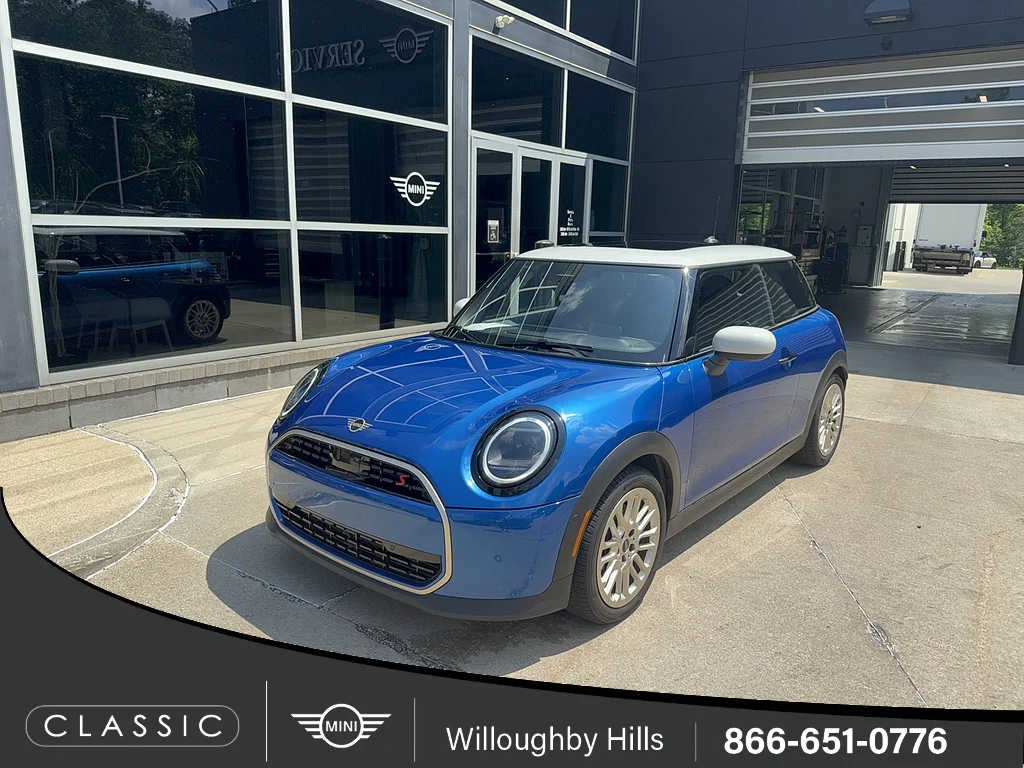 Certified Used 2026 Icy Sunshine Blue Metallic MINI Cooper S image 1