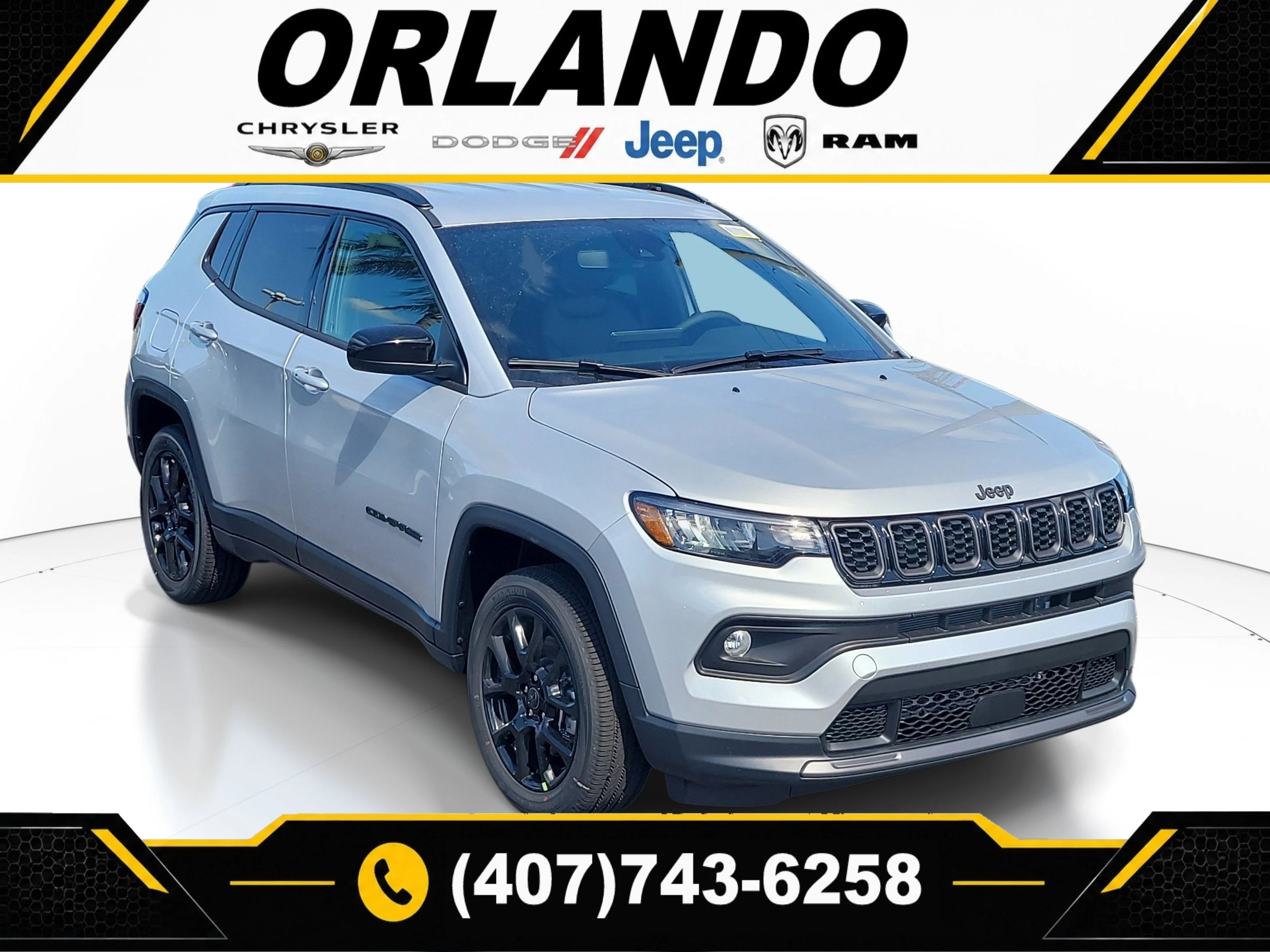 New 2026 Silver Zynith Metallic Clearcoat Jeep Latitude image 1