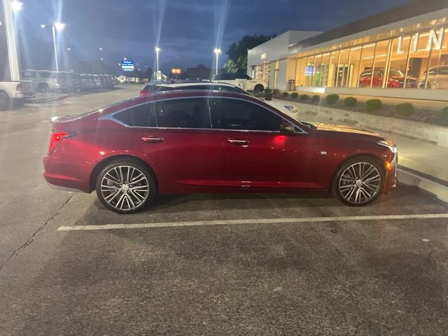 Used 2024 Red Cadillac Premium Luxury image 1