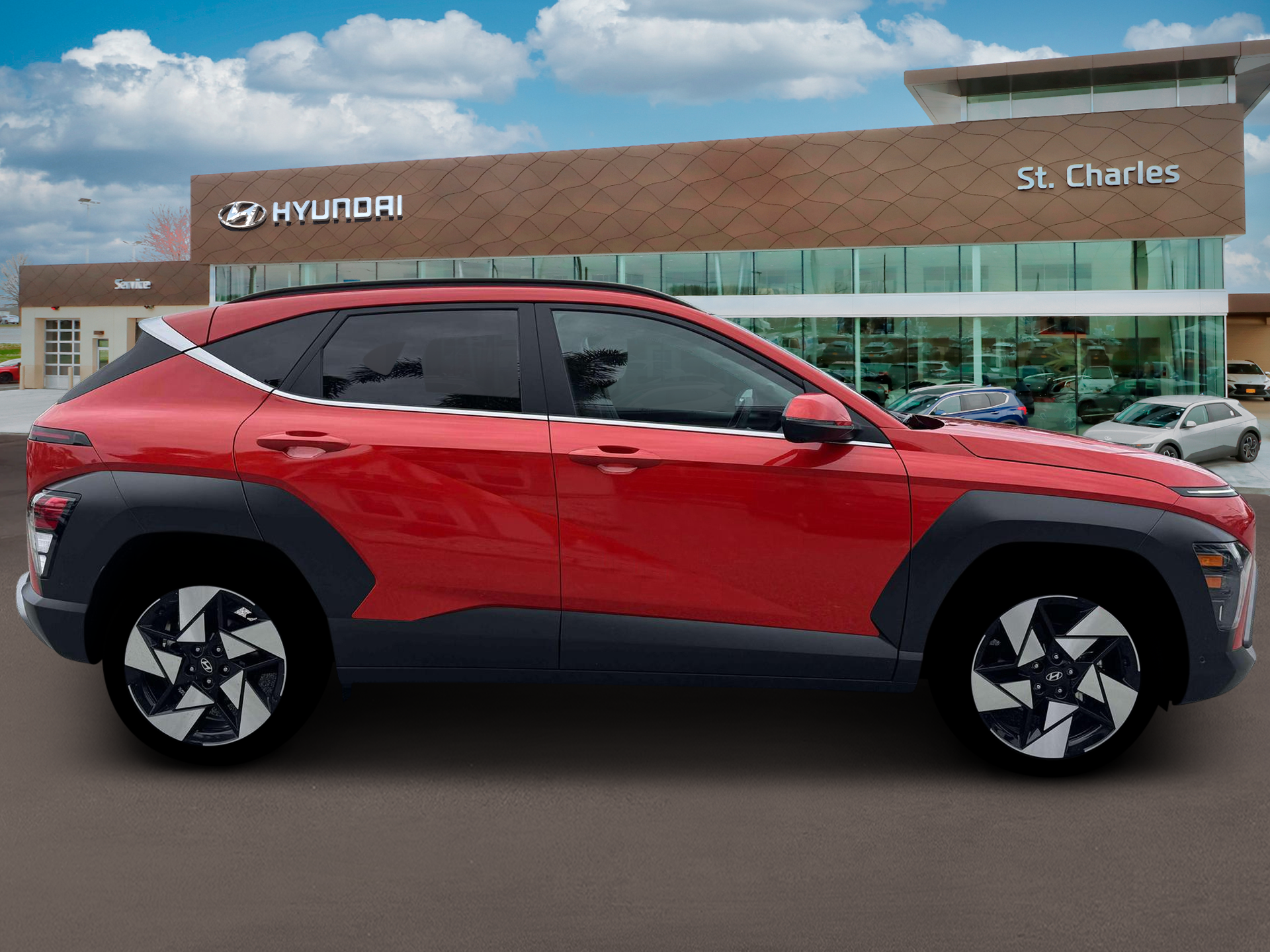 New 2026 Orange Hyundai Limited AWD image 9
