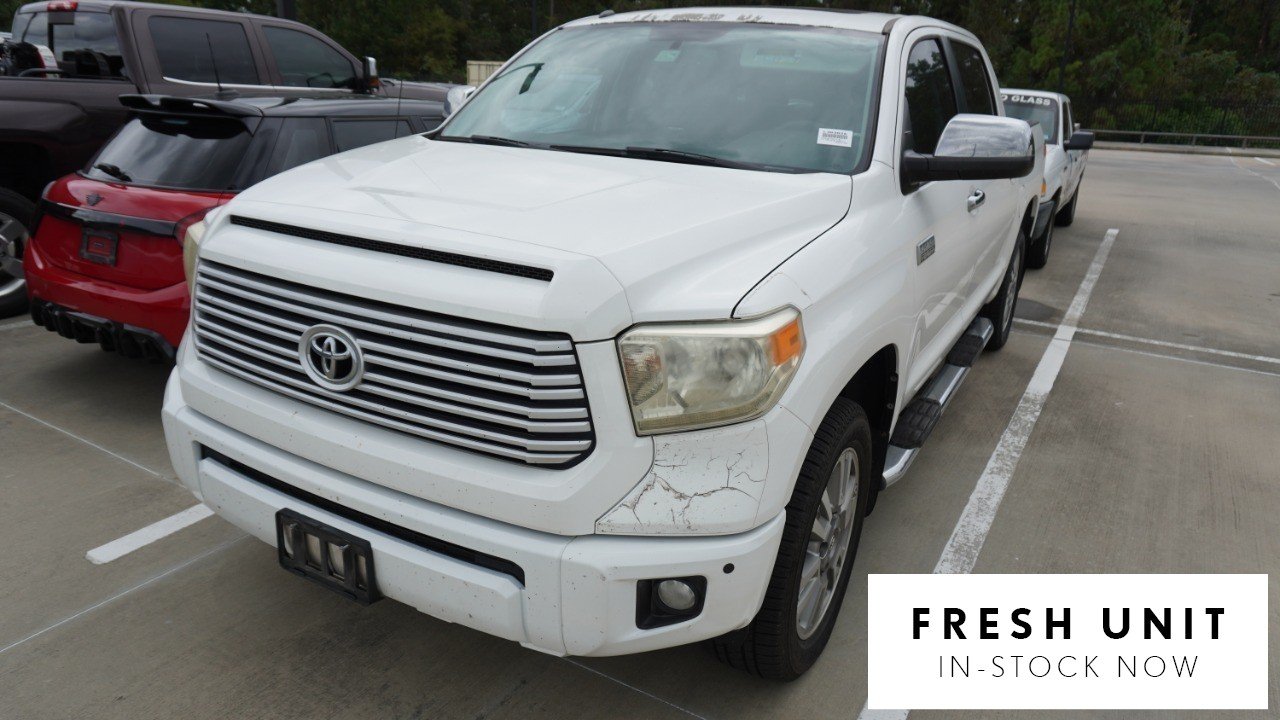 Used 2014 White Toyota Platinum image 1