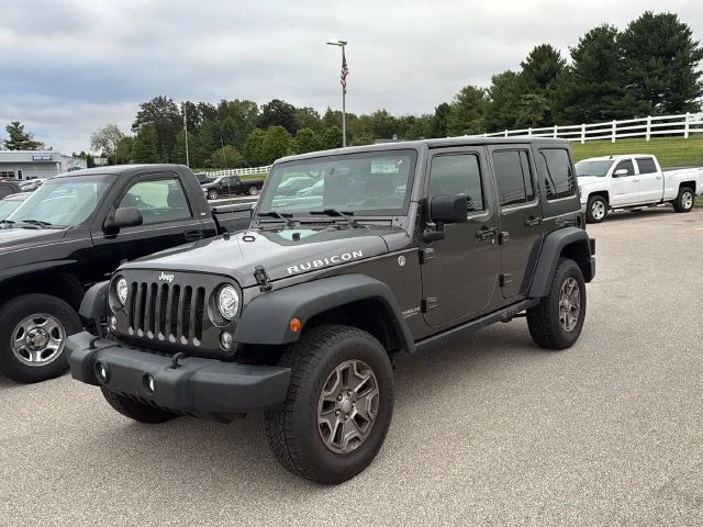 Used 2017 Crystal Metallic Jeep Unlimited Rubicon image 2