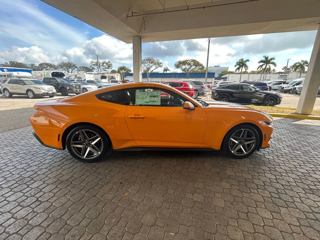 New 2026 Orange Fury Metallic Tri-coat Ford EcoBoost Premium image 3
