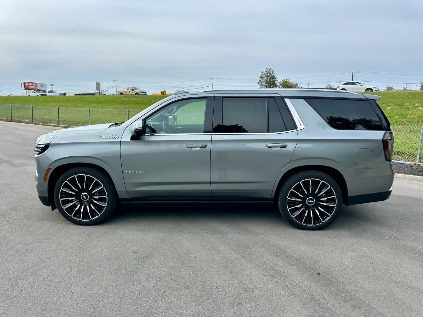 Used 2025 Sterling Gray Metallic Chevrolet High Country image 8