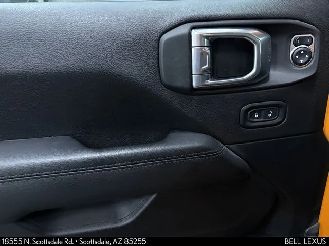 Used 2021 Yellow Jeep Unlimited Sahara Altitude image 11