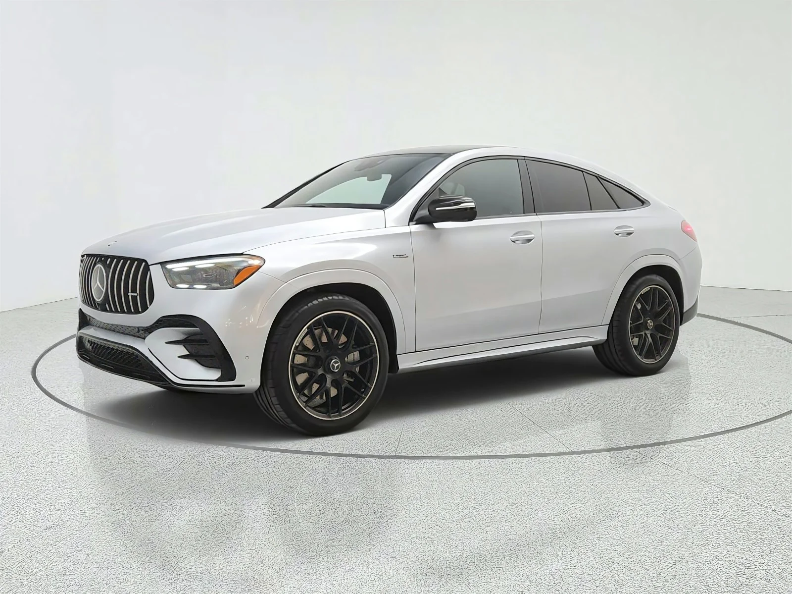 Certified Used 2025 Cirrus Silver Metallic Mercedes-Benz AMG® GLE 53 4MATIC+ Coupe image 1