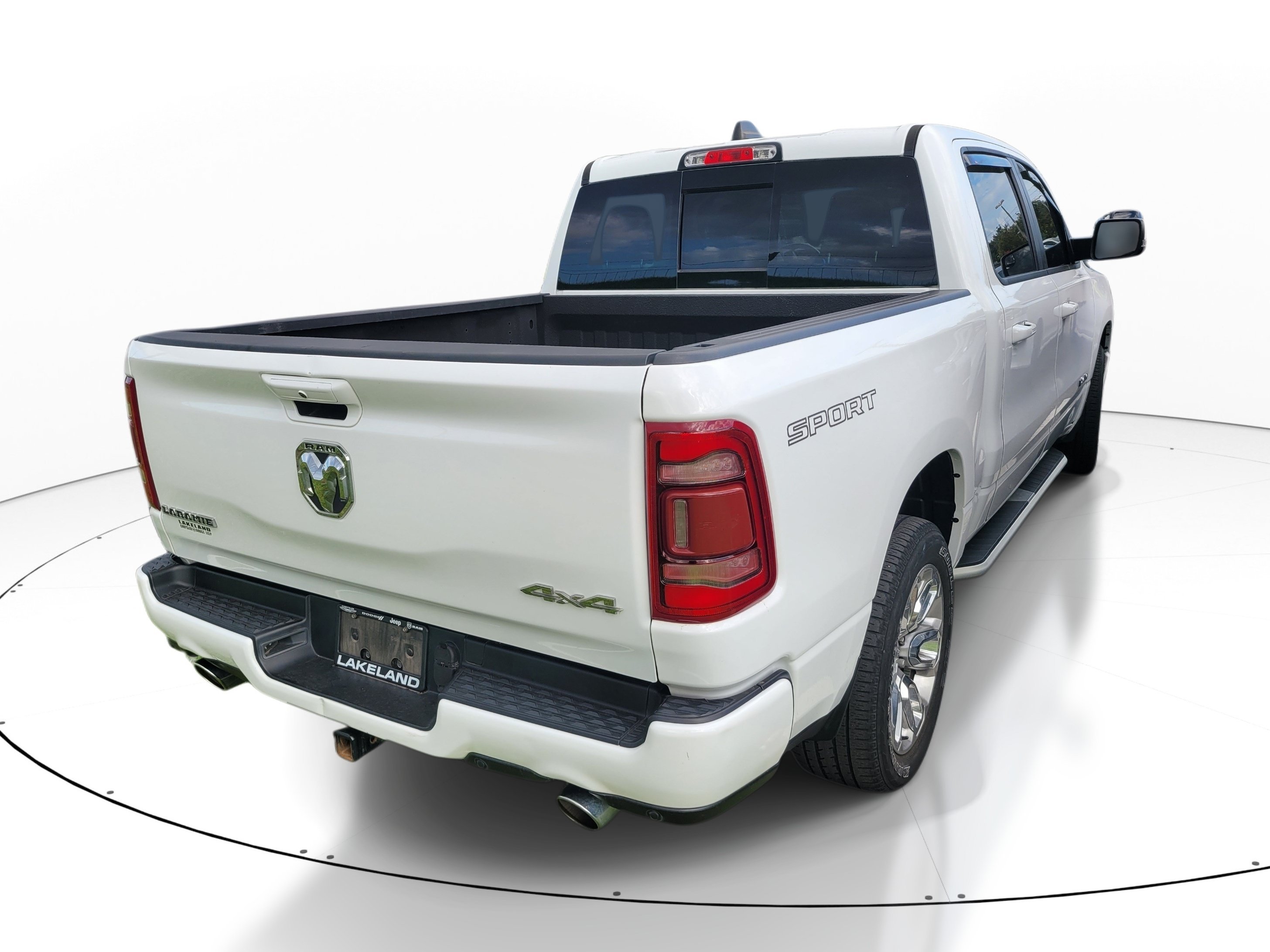 Used 2023 Bright White Clearcoat Ram Laramie image 4