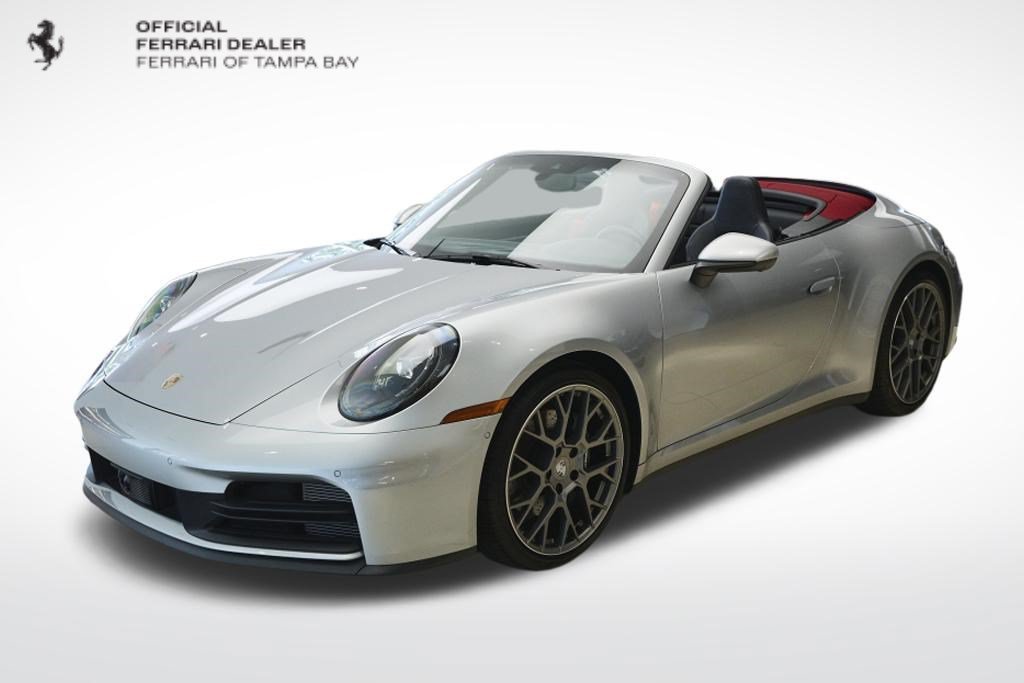 Used 2025 GT Silver Metallic Porsche Carrera image 1