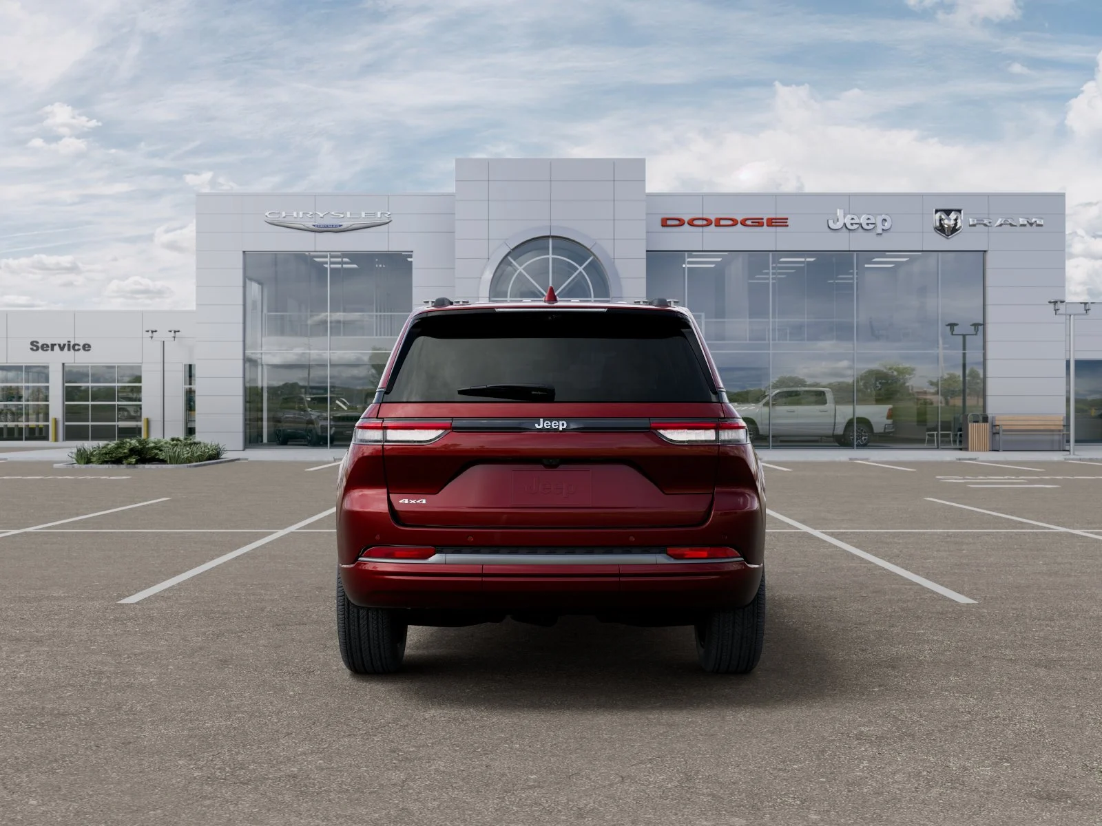 New 2026 Velvet Red Pearl-Coat Exterior Paint Jeep Limited Reserve image 31