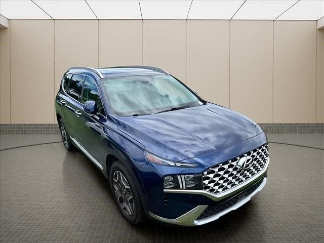 Used 2022 Blue Hyundai Limited image 8