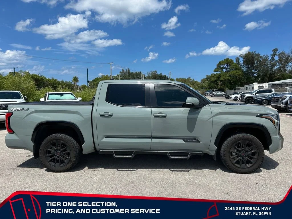 Used 2024 Gray Toyota Platinum 4WD image 4