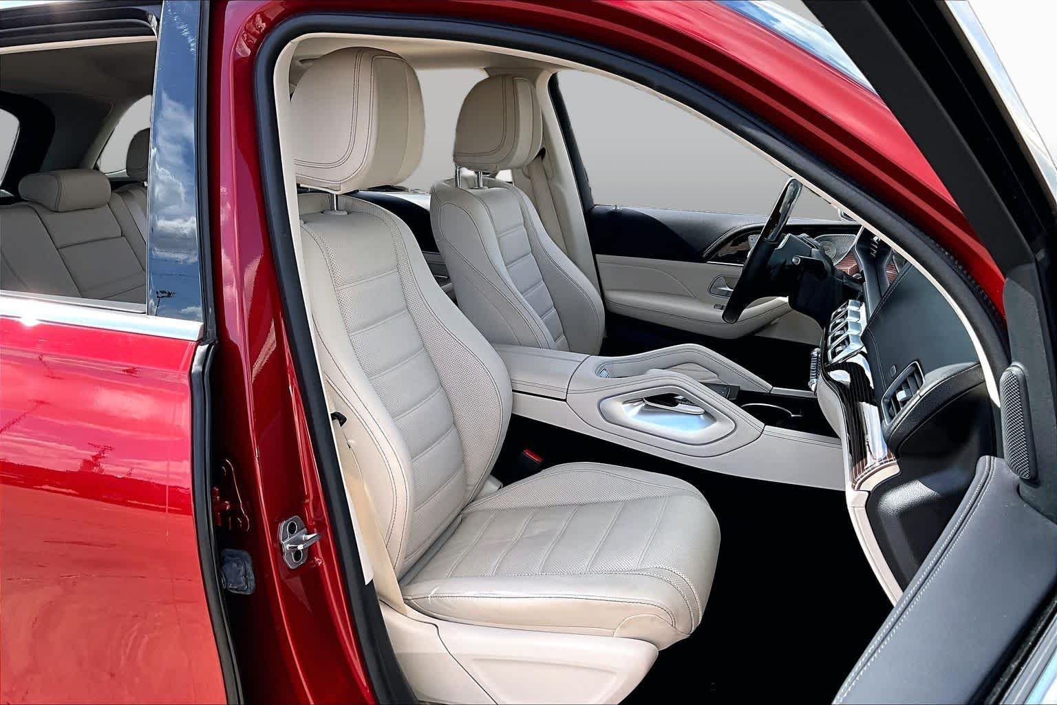 Used 2021 designo Cardinal Red Metallic Mercedes-Benz GLE 350 image 9
