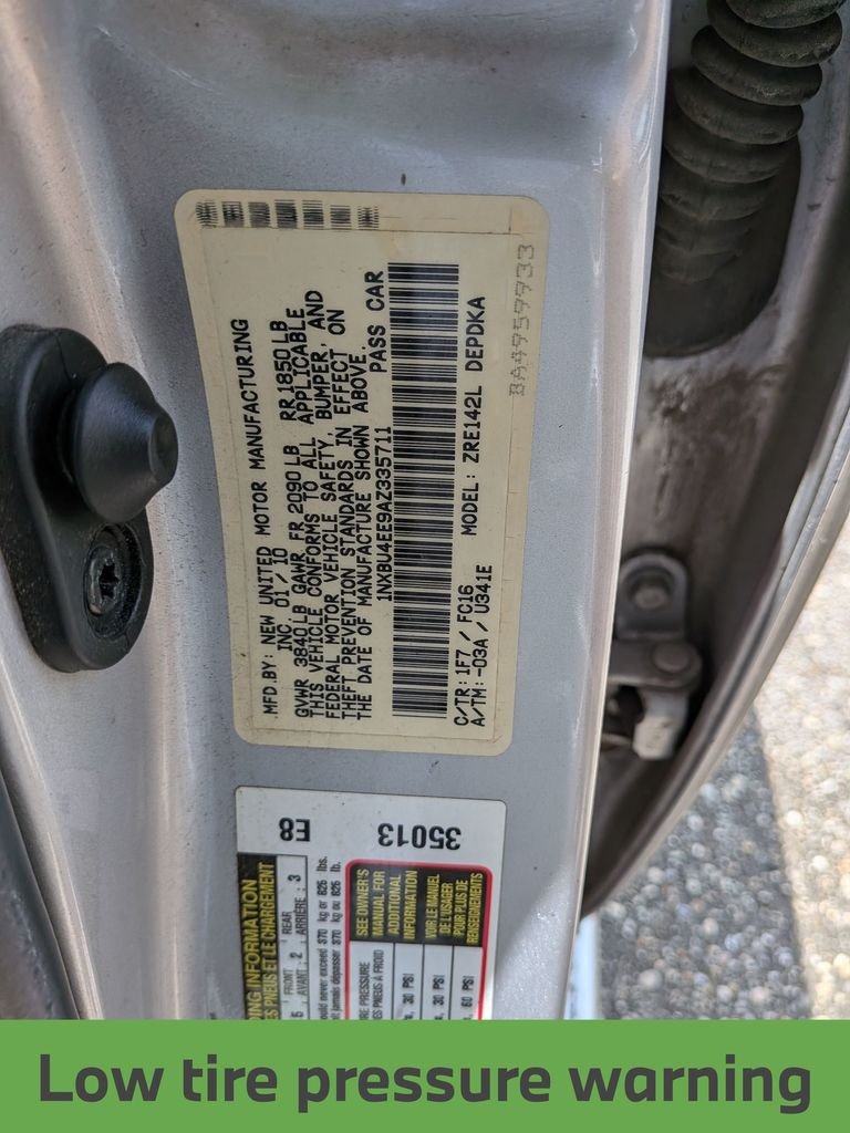 Used 2010 Silver Toyota LE image 8