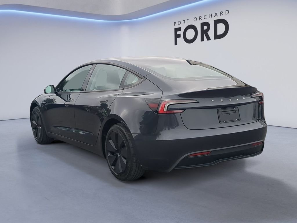 Used 2025 Stealth Gray Tesla Long Range image 4