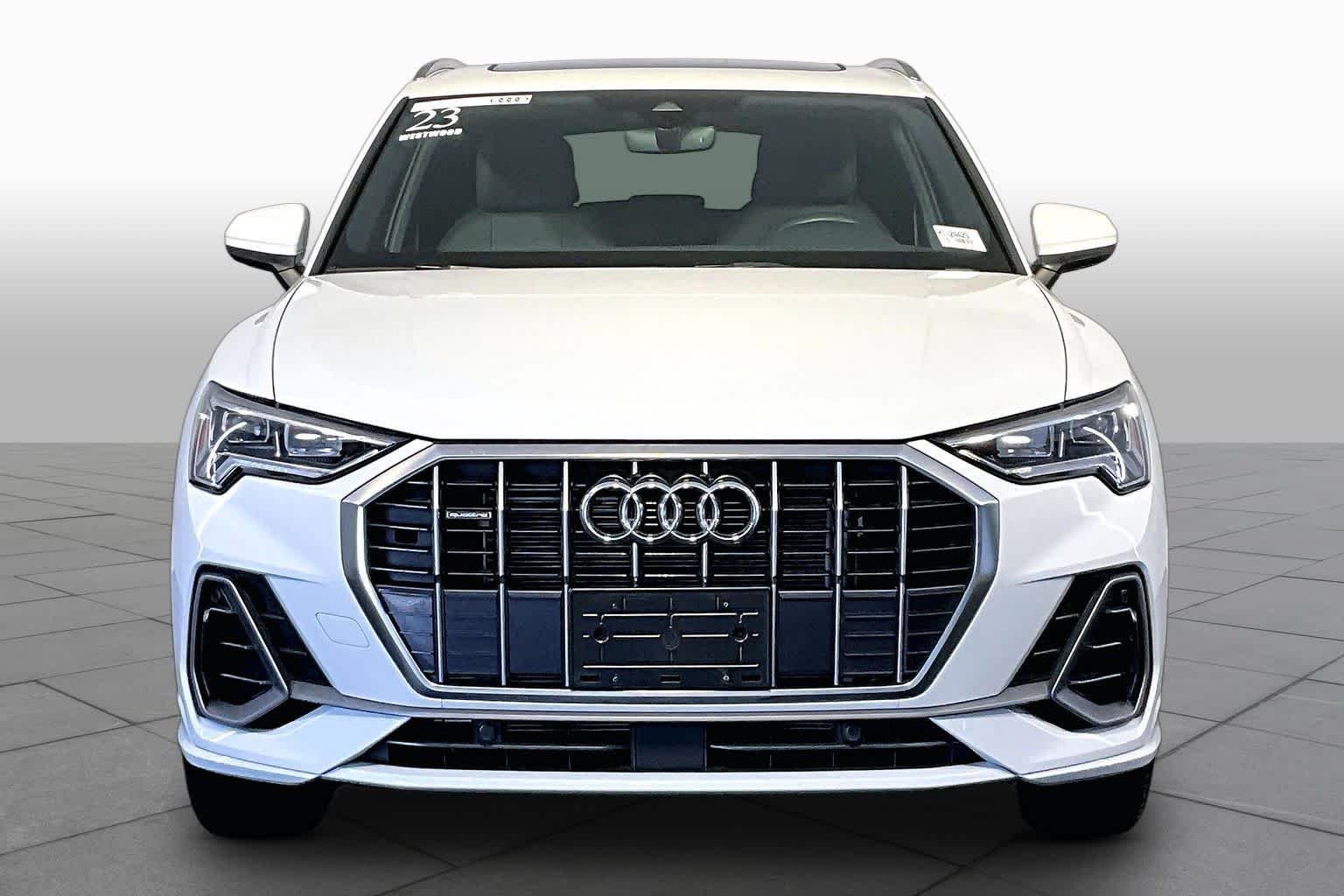 Used 2023 Glacier White Metallic Audi S line Premium image 4