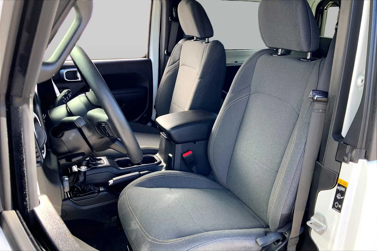 Used 2026 Bright White Clearcoat Jeep Sport image 9