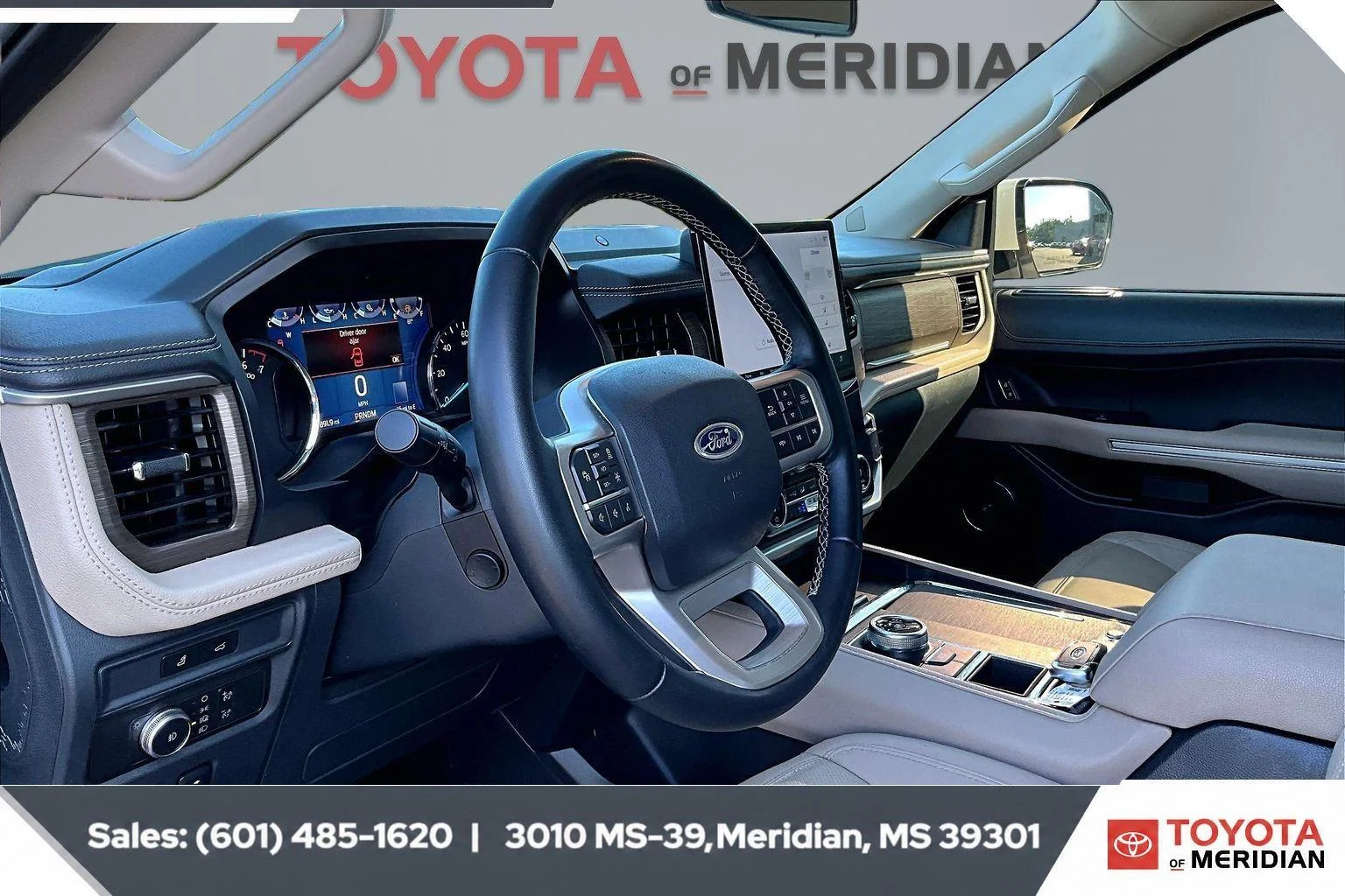 Used 2022 Star White Metallic Tri-Coat Ford Limited image 12