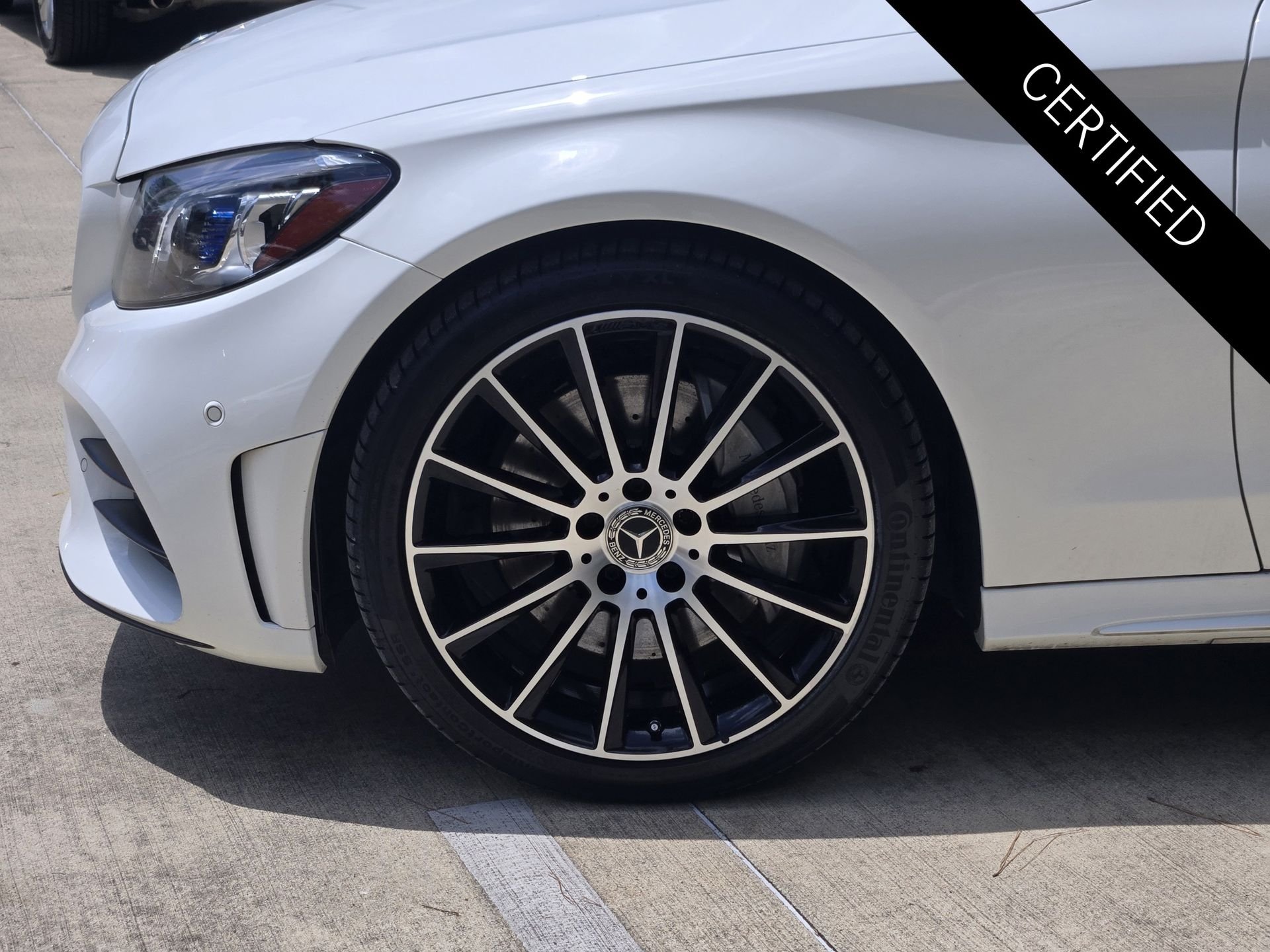 Certified Used 2023 Polar White Mercedes-Benz C 300 image 10