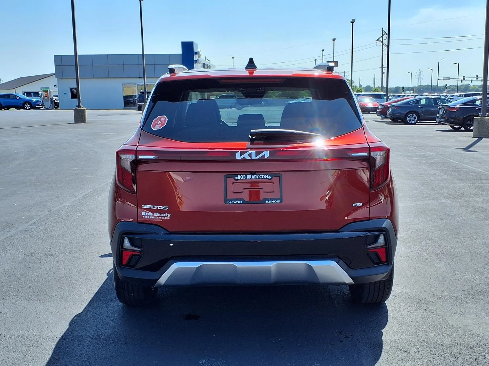 Used 2024 Mars Orange Kia S image 16