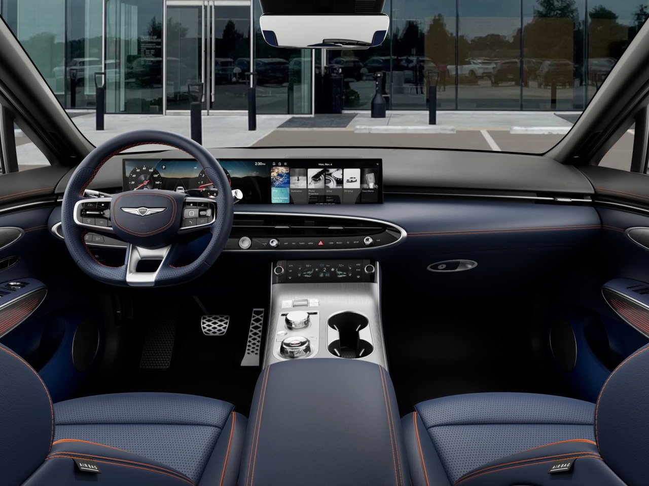 New 2026 White Genesis 3.5T Sport Advanced image 11