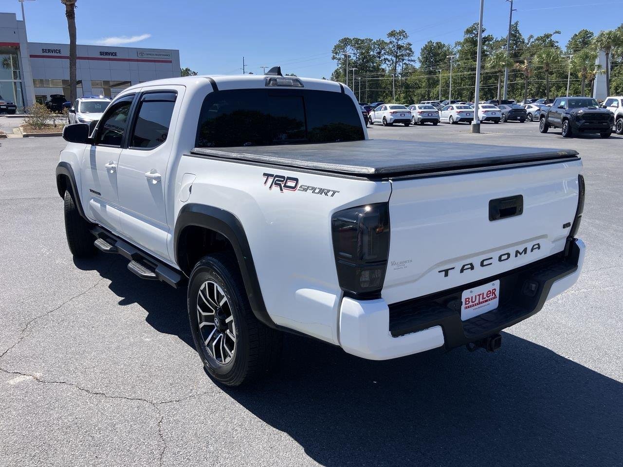 Used 2022 White Toyota TRD Sport Double Cab image 3