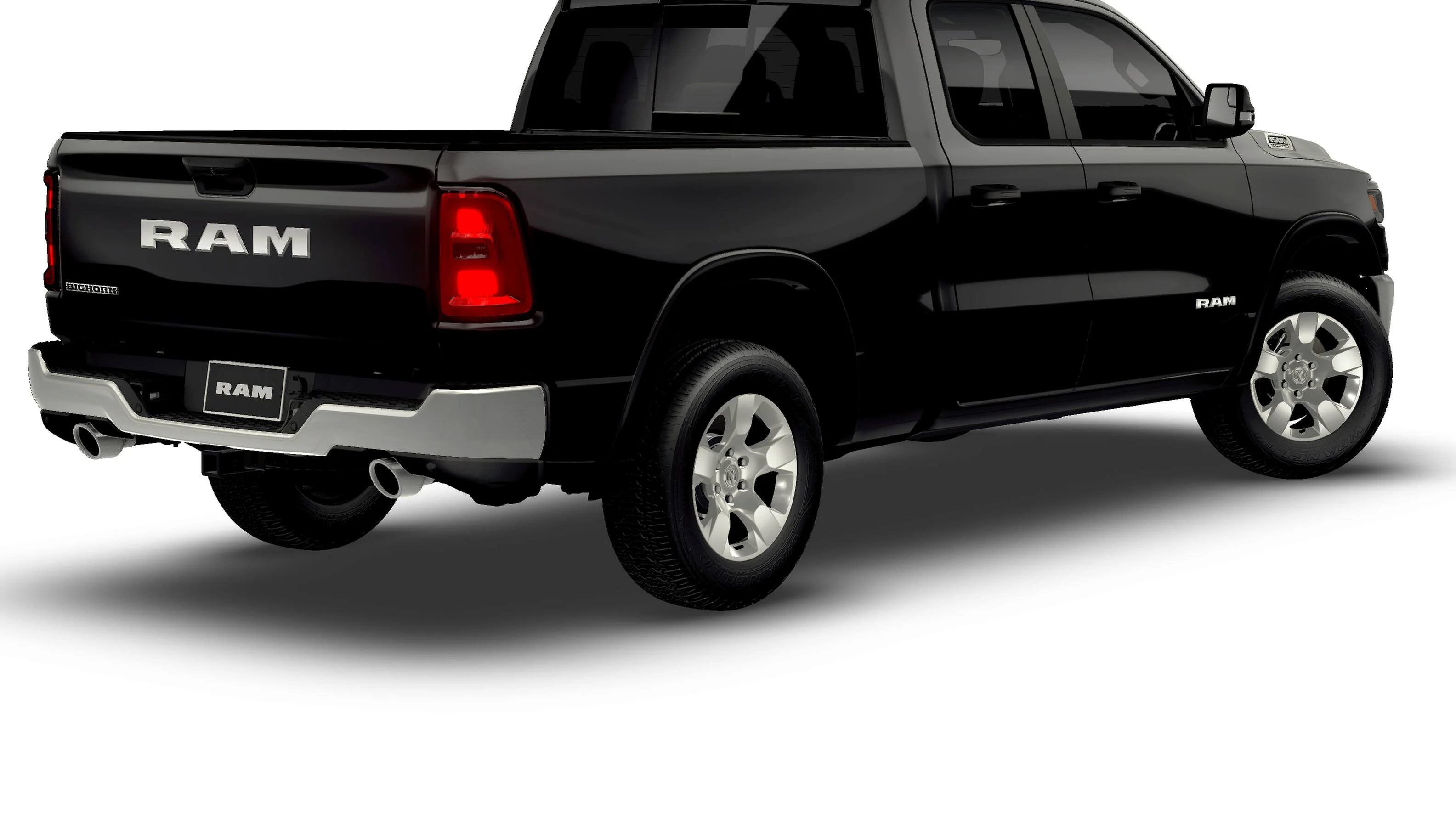 New 2026 Diamond Black Crystal Pearl-Coat Exterior Paint RAM BIG HORN image 14