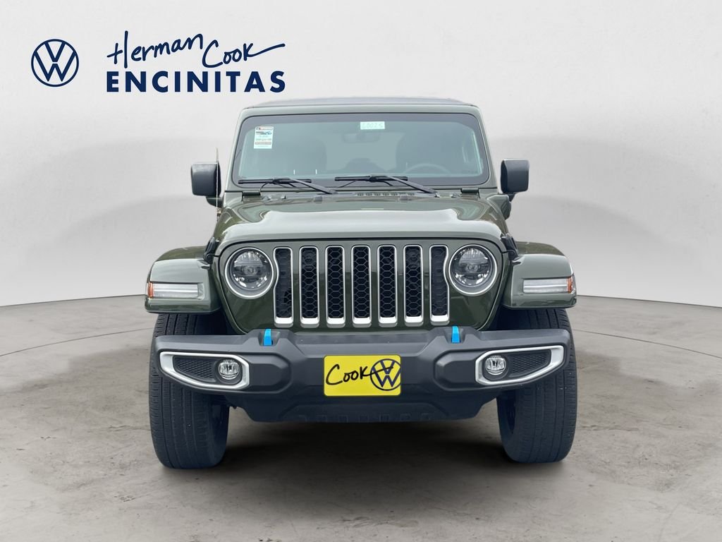 Used 2023 Green Clearcoat Jeep Sahara 4xe image 8
