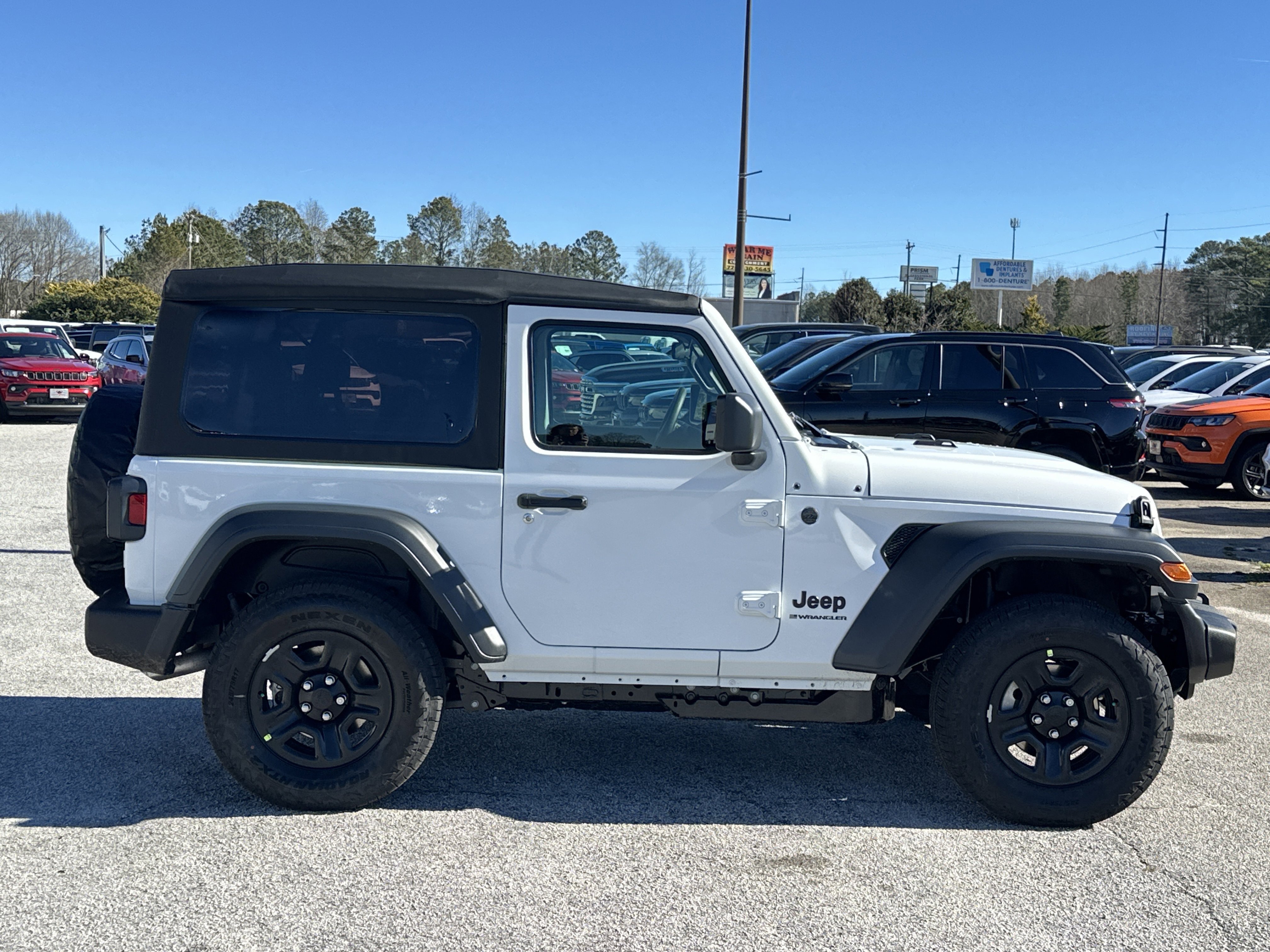New 2026 Bright White Clearcoat Jeep Sport image 9
