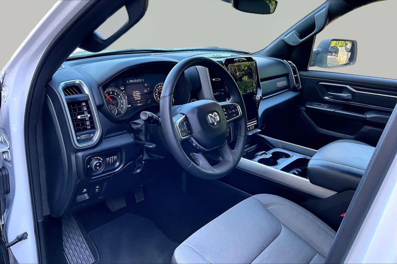 Used 2025 Bright White Clearcoat Ram Big Horn image 18