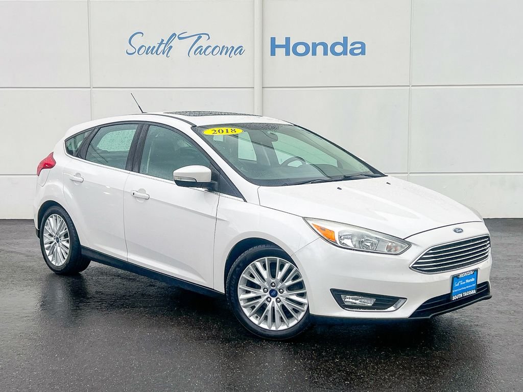 Used 2018 Ford Focus Titanium with VIN 1FADP3N2XJL297857 for sale in Tacoma, WA